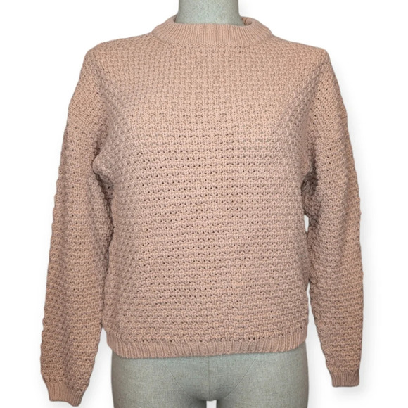 Universal Threads Knit Peach Sweater Women Small - Picture 1 of 10